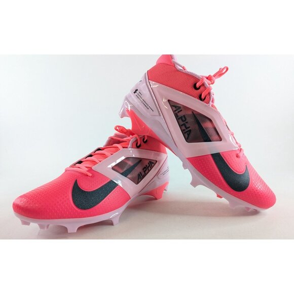 Nike Alpha Menace 4 Pro NRG Racer Pink Football Cleats HJ4568-600 Men’s Size 12 main image 6